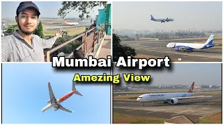 Mumbai Airport Amazing View From Kurla Jari Mari 😍 | Mustafa Shaikh vlogs