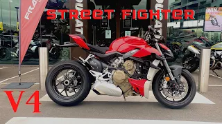 Ducati StreetFighter V4 Review and first ride.