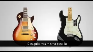 Dos guitarras misma pastilla