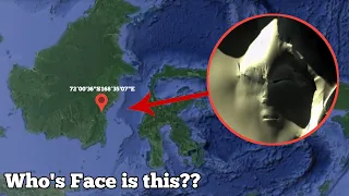 Whose face is this? Scary locations of Google Earth and maps