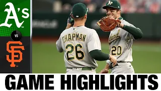 Mark Canha's go-ahead homer caps A's rally | A's-Giants Game Highlights 8/15/20