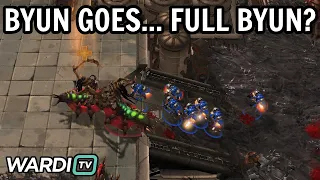 BYUN GOES FULL BYUN? - Rogue vs ByuN (ZvT) - WardiTV Christmas Day Games [StarCraft 2]