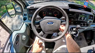2010 Ford Transit [2.4 Duratorq TDCi 115HP] | POV Test Drive #1764 Joe Black