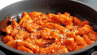 Sweet and sour chicken 💯 Recipe in description!