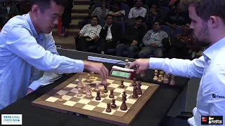 Rematch: Ding Liren vs Magnus Carlsen | Tata Steel Chess India Blitz 2019