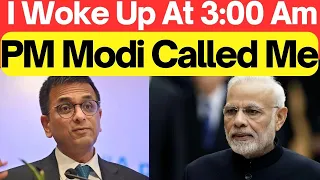 PM Modi Called Me; I Woke Up at 3:00Am #lawchakra #supremecourtofindia #analysis