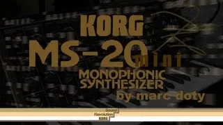 The Korg MS-20 Mini- Filters Part One