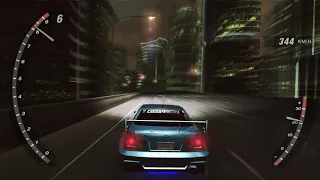 NFS Underground 2: Bayview Bridge in 19.70 with Lexus IS 300 398 kW540 Nm