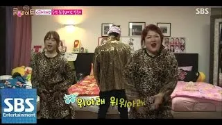 Lee Guk-ju, Jackson, and Heo Young-ji. 'Up and down' ardent singing' @SBS roommate 150113