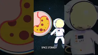 Astronauts can’t burp in space!