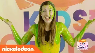 Meg DeAngelis' (MayBaby) Tips for How to Get Slimed! | Kids' Choice Awards 2017 | Nick