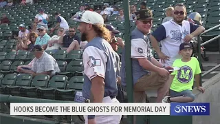 Corpus Christi Hooks become Blue Ghosts, fall to Arkansas
