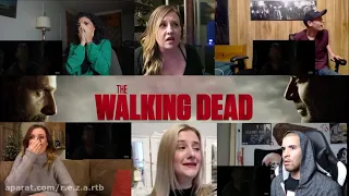 Reaction to Carl's death in the Walking Dead series