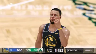 NBA 2K22 Ultra Modded finals LIVE! | Celtics vs Warriors | Full GAME 3 Highlights