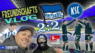 🔵HERTHA BSC - KARLSRUHER SC⚪️ | VEREINT IN BERLIN | STADION-VLOG