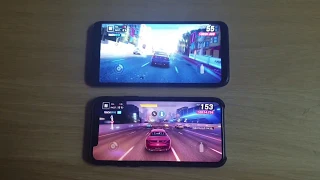 Xiaomi Mi 8 против iPhone X. Играем в Asphalt