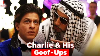 Charlie & His Goof Ups | Happy New Year  | Comedy Scenes | Shah Rukh Khan, Deepika Padukone