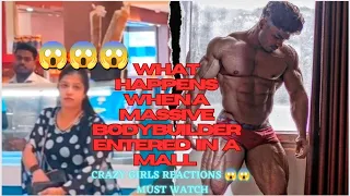 BODYBUILDER🇮🇳Goes Shirtless In Lucknow Mall (PART 2) (Amazing Public Reactions)  || Being Prashant