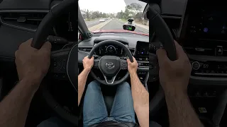 The Toyota Corolla Cross Hybrid Gets to 60 in About 7 Seconds (POV Drive #shorts)