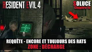 Resident Evil 4 - Requête Encore et Toujours des Rats : Décharge & Borne Verrouillage (Chapitre 14)