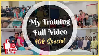 Training full vlog video....on 40k completion....only for motivation purpose....