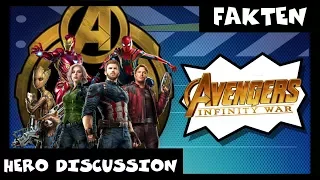 AVENGERS: INFINITY WAR | FAKTEN ZUM "AUFWÄRMEN" | [HERO DISCUSSION + GEWINNSPIEL]