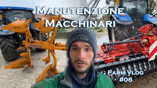 Farm Vlog#08 | Iniziamo la manutenzione dei macchinari | Aratro Moro Aratri | Erpici rotanti Maschio