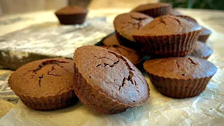 Рецепты без Сахара | Тыквенные кексы Брауни – выпечка из тыквы | ПП рецепты - Быстро и Вкусно
