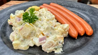 Kartoffelsalat mit Würstchen wie von Oma - Westmünsterland BBQ
