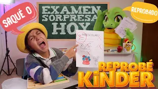 Respondo EXAMENES de Kinder y los Repruebo