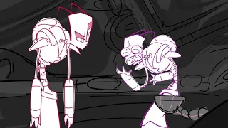 (old) LET HIM IN // IZ ANIMATIC