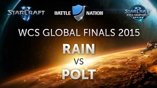 WCS Global Finals 2015: Ro16, Rain vs Polt (комментирует kaby)