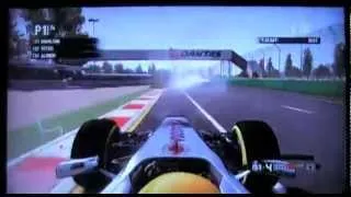 F1 2011 Mechanical Failure Exhaust Smoke