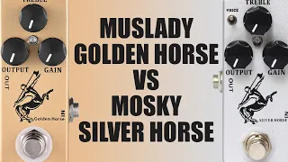 Muslady Golden Horse VS Mosky Silver Horse (Klon Clone Comparison)