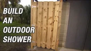 Build an Outdoor Shower