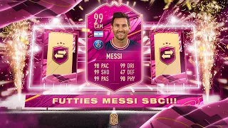 99 CAM FUTTIES MESSI SBC! - FIFA 21 ULTIMATE TEAM