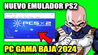 D3SCARGAR EMULADOR PS2 PARA PC GAMA BAJA 2024 | MEJORADO PCSX2