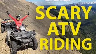 Scary ATV Riding with 2022 Polaris Sportsman 570 vs 2021 Sportsman 570