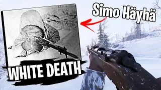 The 'White Death' Challenge - Sniper iron sights ONLY! (BF5 Firestorm)