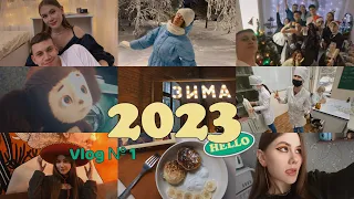 09. Первый влог из 2023 | Как мы отпраздновали Новый год. Что было в январе