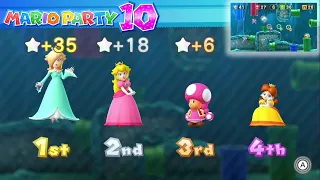 Mario Party 10 Mario Party - Rosalina vs Toadette vs Peach vs Daisy - Airship Central