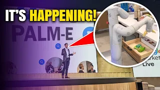 Googles's PALM E SHOCKS The Entire Industry REALLY INSANE! PaLM E Google ANNOUNCED