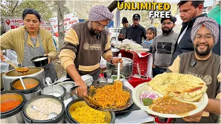 60/- Heavy Rush Bullet wala 4x4 Desi Punjabi Lunch | Street Food India