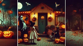 Haunted Harmonies: 1 Hour of Spooky Halloween Music for an Eerie Atmosphere