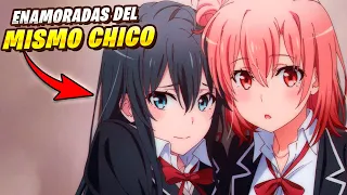 POR SER SOLITARIO y FRÍO ENAMORO a las CHICAS más POPULARES de su PREPA | Resumen Oregairu Completo