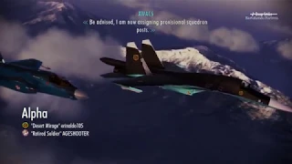 Ace Combat Infinity Alps Air Corridor Remixed