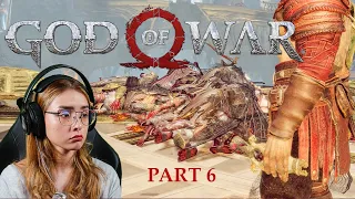 Sarah Streams God of War - Blind Playthrough 4K Part 6 -Watery Eyes and Svartalfheim Boss fight