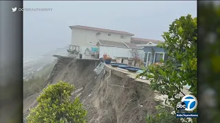 4 San Clemente apartment buildings evacuated due to landslide