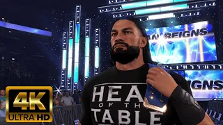 WWE 2K22 ROMAN REIGNS ENTRY ON RYZEN 5 5600X + RX 6600 PC ULTRA GRAPHICS