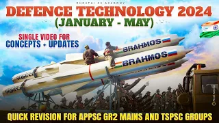 Defence technology2024 static and updates| appsc tspsc UPSC| dhruthi GS academy
